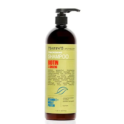 Pierre's Apothecary Biotin & Ginseng Thickening Shampoo (Szampon wzmacniający)