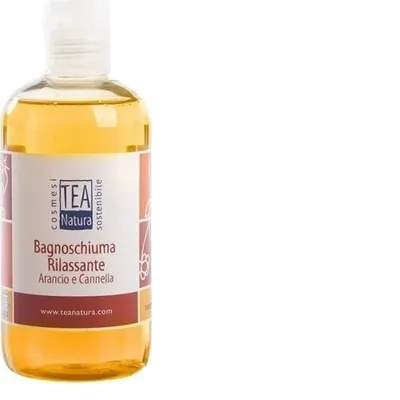 Tea Natura Bagnoschiuma Rilassante (Relaksująca kąpiel z pamarańczą & cynamonem)