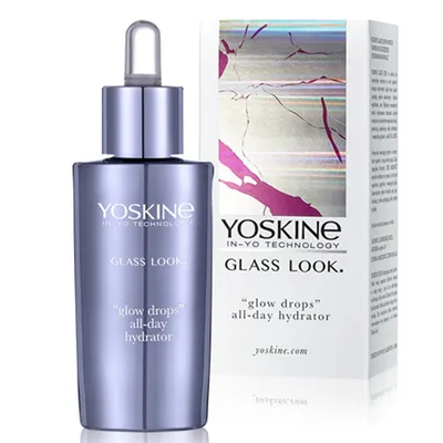 Yoskine Glass Look, Glow Drops All Day Hydrator (Rozświetlający super hydrator pod makijaż)