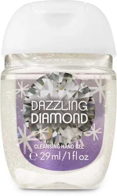 Bath & Body Works Dazzling Diamond Anti-bacterial Hand Gel (Kieszonkowy żel antybakteryjny do rąk)