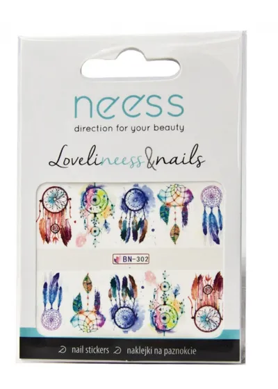 Neess Nail Stickers (Naklejki wodne na paznokcie)