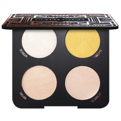 LASplash Cosmetics Golden Gatsby, Old Money Highlighting Palette (Paleta rozświetlaczy)