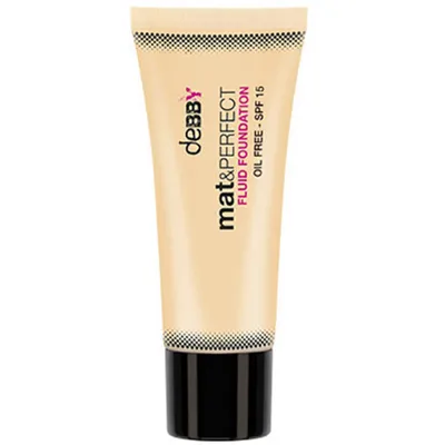 Debby Mat & Perfect, Fluid Foundation (Podkład matujący SPF 15)