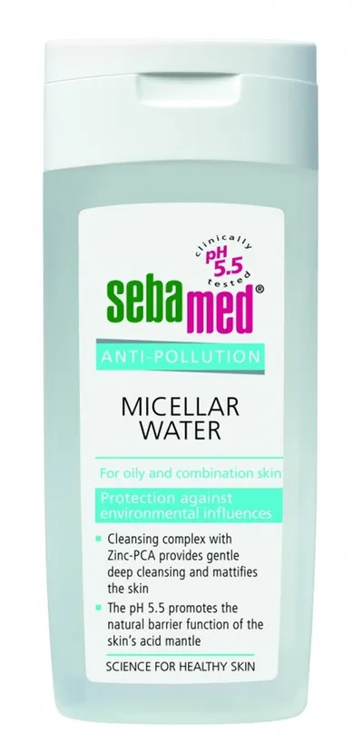 Seba Med Anti-pollution Mizellenwasser Fettes- und Mischaut (Woda micelarna do skóry tłustej i mieszanej)