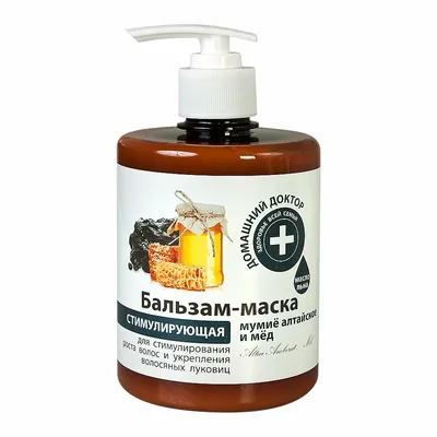 Domowy Doktor Balsam-maska do włosów `Ałtajskie mumio i miód`