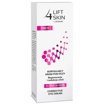 Lift4Skin Active  Glycol, Korygujący krem pod oczy