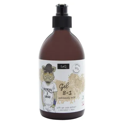 LaQ Gel 8 in 1 Extremely Wild with an Oak Extract (Ekstremalnie dziki żel 8 w 1 z ekstraktem z dębu)