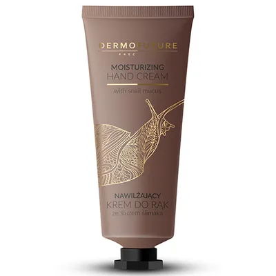 Dermofuture Precision Moisturizing Hand Cream with Snail Mucus (Nawilżający krem do rąk ze śluzem ślimaka)