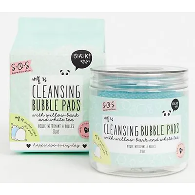 Oh K! SOS, Cleansing Bubble Pads (Złuszczająco-oczyszczające płatki kosmetyczne)