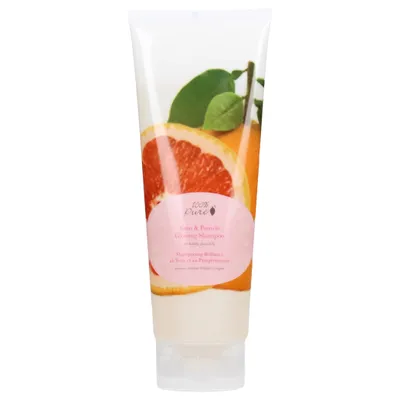 100% Pure Yuzu & Pomelo, Glossing Shampoo (Szampon nawilżający)