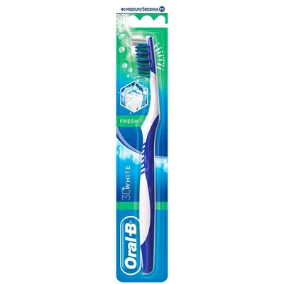 Oral-B 3D White Fresh, Manualna szczoteczka do zębów