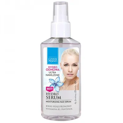 Czyste Piękno Ultranawilżające hydro serum 'Hydro odnowa, Ultra nawilżenie'