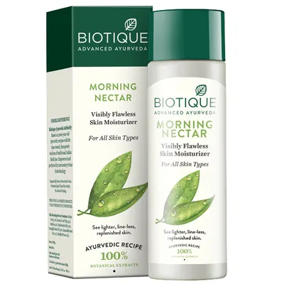 Biotique Advanced Ayurveda, Bio Morning Nectar (Lotion nawilżająco-rozświetlający skórę)