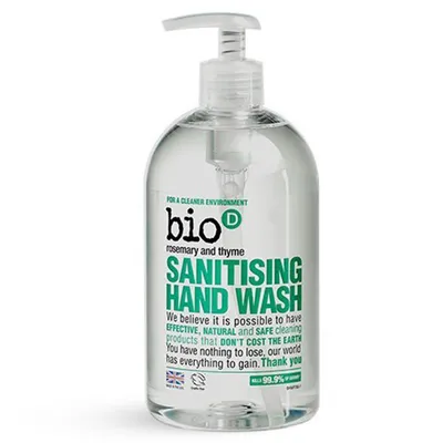 BioD Sanitising Hand Wash Rosemary & Thyme (Mydło w płynie `Rozmaryn i tymianek`)