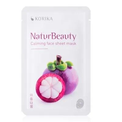 Korika NaturBeauty, Soothing Face Sheet Mask (Maska łagodząca w płacie)