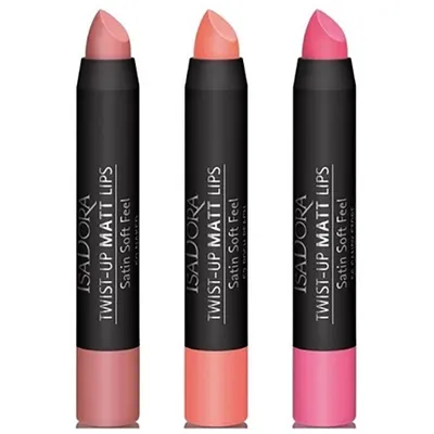 IsaDora Twist - Up Matt Lips (Matowa szminka do ust w kredce)