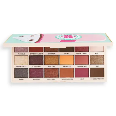 I Heart Revolution Tasty, Latte Eyeshadow Palette (Paleta cieni do powiek)