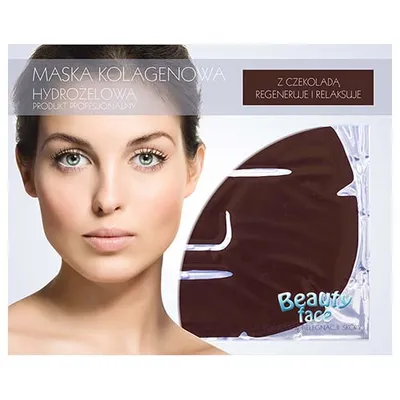 Beauty Face Silnie odżywiająca i regenerująca kolagenowa maska z czekoladą