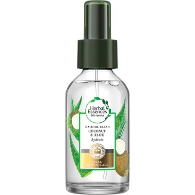 Herbal Essences Real Botanicals, Hair Oil Blend Coconut & Aloe (Olejek do włosów z kokosem i aloesem)