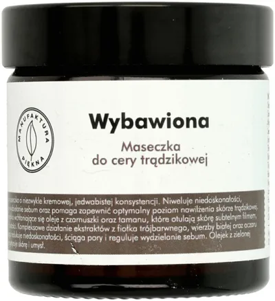 Manufaktura Piękna Maseczka do cery trądzikowej `Wybawiona`