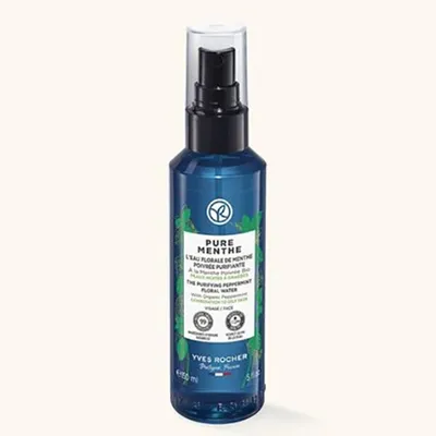 Yves Rocher Pure Menthe l'Eau Florale De Menthe Poivree Purifiante (Woda kwiatowa oczyszczająca z miętą pieprzową)