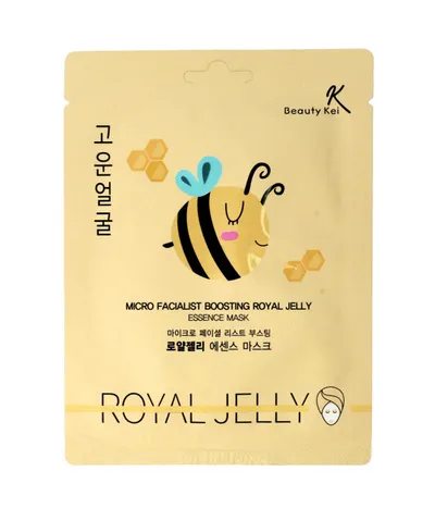 Beauty Kei Micro Facialist Boosting Royal Jelly Essence Mask (Odżywcza miodowa maska do twarzy)