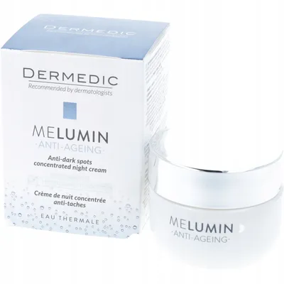 Dermedic Melumin Anti-Ageing Anti-Dark Spots Concentrated Night Cream (Krem-koncentrat na przebarwienia do twarzy na noc)