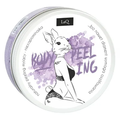 LaQ Niezapominajka, Naturalny peeling myjący