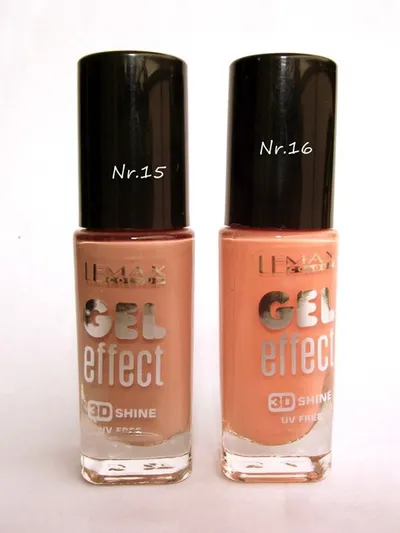 Lemax Gel Effect 3D Shine UV Free Nail Polish (Żelowy lakier do paznokci)