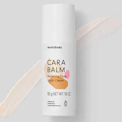 HelloBody Cara Balm Restoring Face Night Cream (Odbudowujący krem na noc)