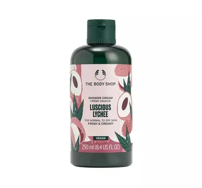 The Body Shop Luscious Lychee, Shower Cream (Kremowy żel pod prysznic `Soczyste Lichi`)