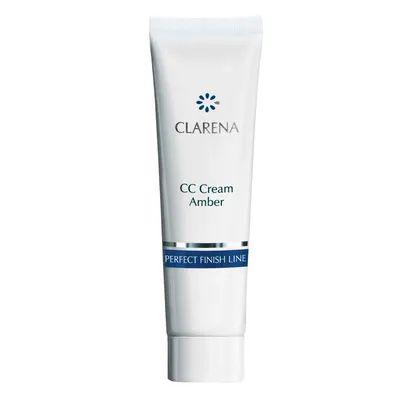 Clarena Perfect Finish Line, CC Cream Amber (Kryjący krem - podkład do cery naczyniowej)