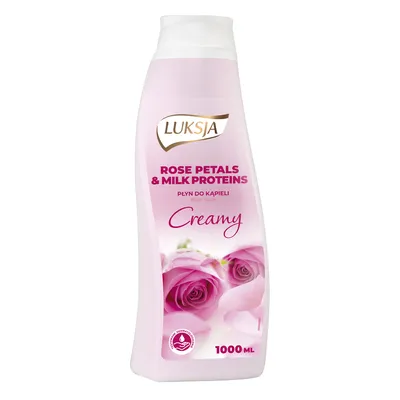 Luksja Creamy, Kremowy płyn do kąpieli (różne rodzaje)