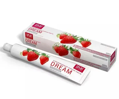 Splat Special Dream, Wybielająca pasta do zębów z hydroksyapatytem o smaku truskawkowo-miętowym