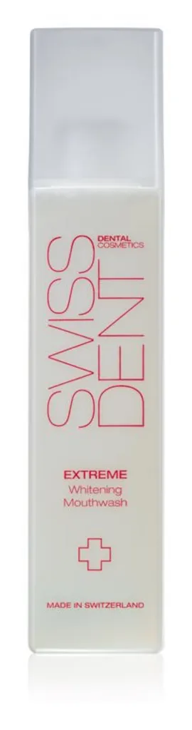 SwissDent Extreme Whitening Mouthwash (Płyn do płukania jamy ustnej o działaniu wybielającym)