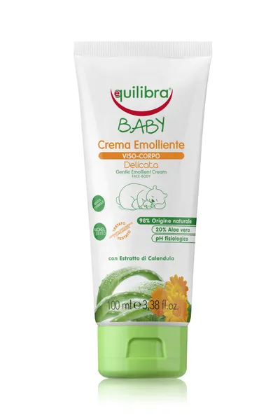 Equilibra Baby, Crema Protettiva Viso-Corpo (Delikatny krem ochronny do twarzy i ciała 0 m+)