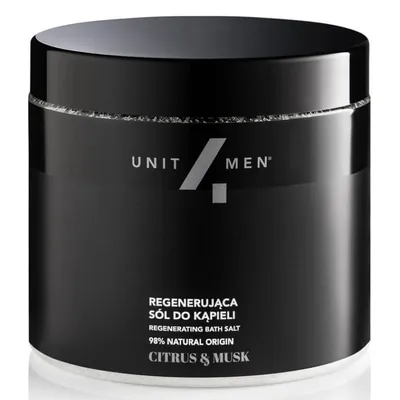 Unit4Men Regenerująca sól do kąpieli