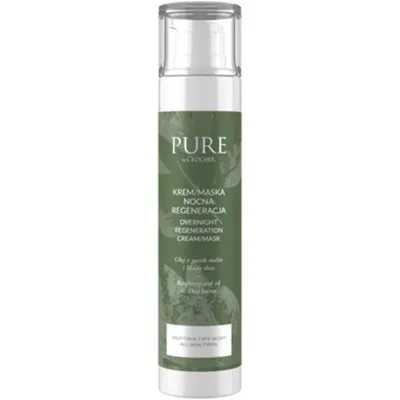 Pure by Clochee Regenerating Overnight Cream/Mask (Krem/maska nocna regeneracja `Olej z pestek malin i masło shea`)