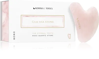 Korika Gua Sha Stone Rose Quartz (Kamień do masażu twarzy)