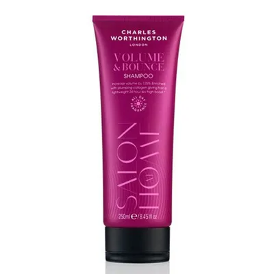 Charles Worthington Salon At Home, Volume & Bounce Shampoo (Szampon do włosów nadający objętości i unoszący)