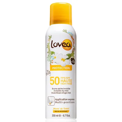 Lovea Protection Mist SPF 50 (Mgiełka do opalania w sprayu)