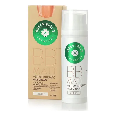 Green Feel's Cosmetics Krem BB do twarzy matujący SPF 15
