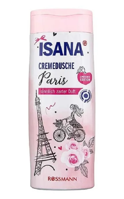 Isana Paris Cremedusche (Kremowy żel pod prysznic (nowa wersja))