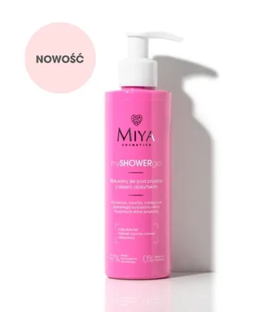 Miya Cosmetics MySHOWERgel, Naturalny żel pod prysznic z olejkiem abisyńskim