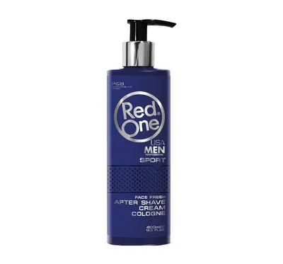 Red One Men Professional, Face Fresh After Shave Cream Cologne  Sport (Woda kolońska po goleniu w kremie)