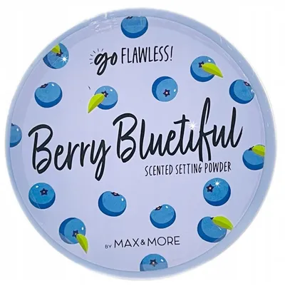 Max & More Go Flawless! Berry Beautiful Scented Setting Powder (Puder sypki o zapachu jagodowym)