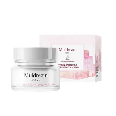 Muldream Vegan Green Mild Intense Facial Cream (Intensywny krem do twarzy)