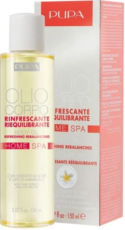 PUPA Home Spa, Olio Corpo Rinfrescante Riequilibrante (Olejek do ciała  odświeżający i przywracający równowagę)