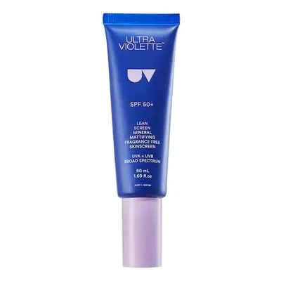Ultra Violette Lean Screen Mineral Mattifying SPF 50+ (krem przeciwsłoneczny z filtrem mineralnym SPF 50+)