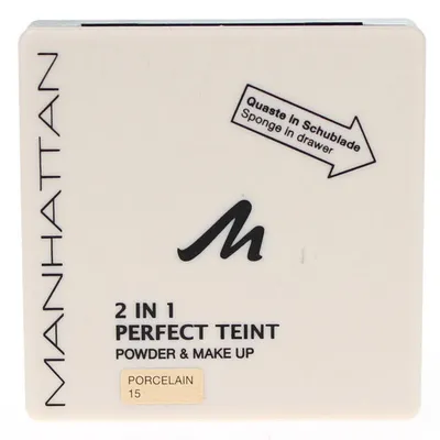 Manhattan Perfect Teint Powder & Make up 2 in 1 (Podkład w kompakcie)
